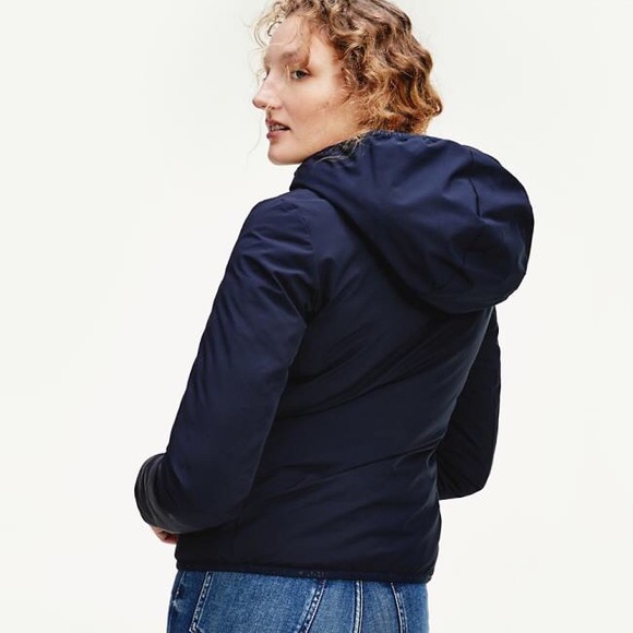 NWOT Tommy Hilfiger Women’s Reversible Jacket Sz:S - Picture 1 of 6